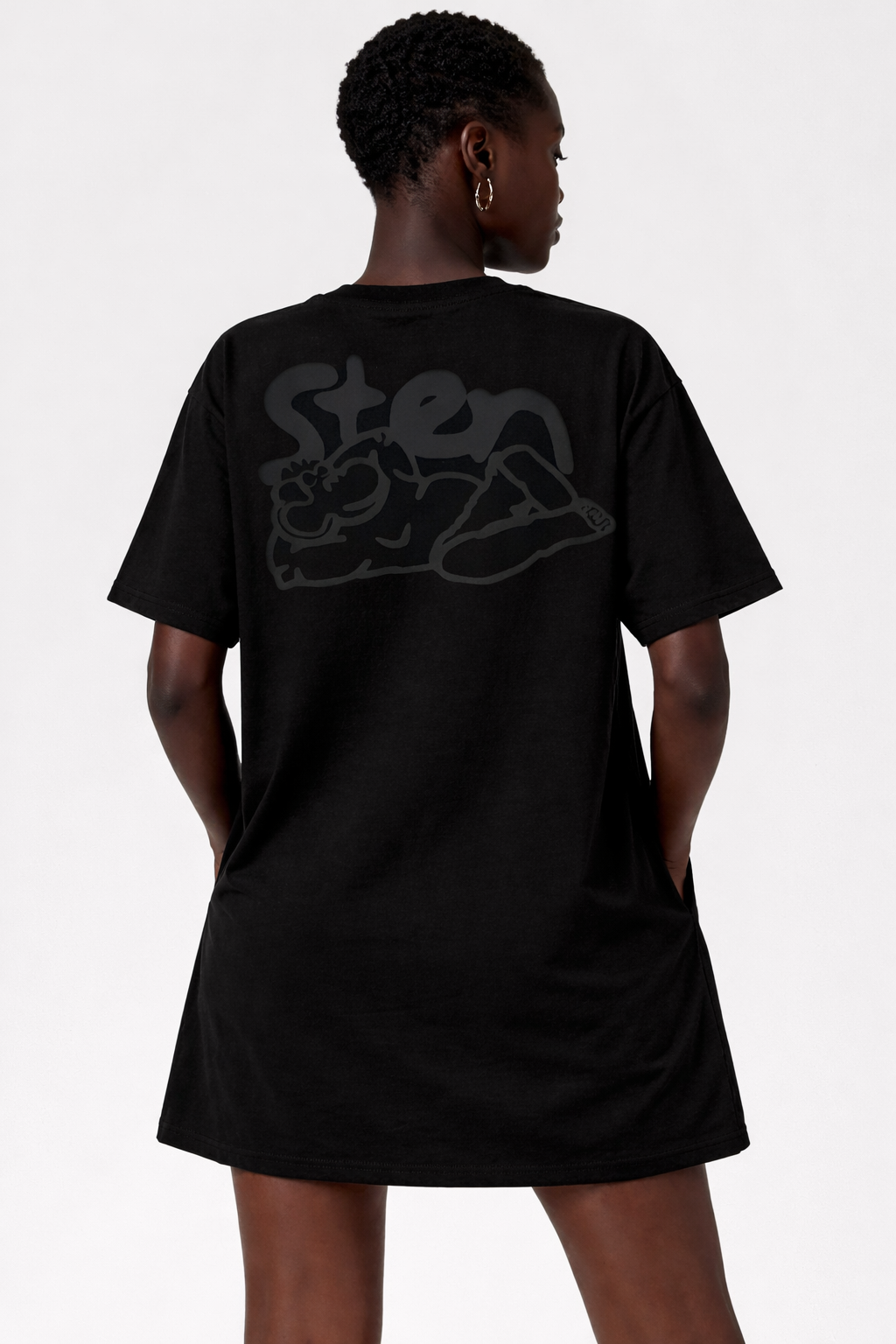 STEN - T-SHIRT ROBE AMINA