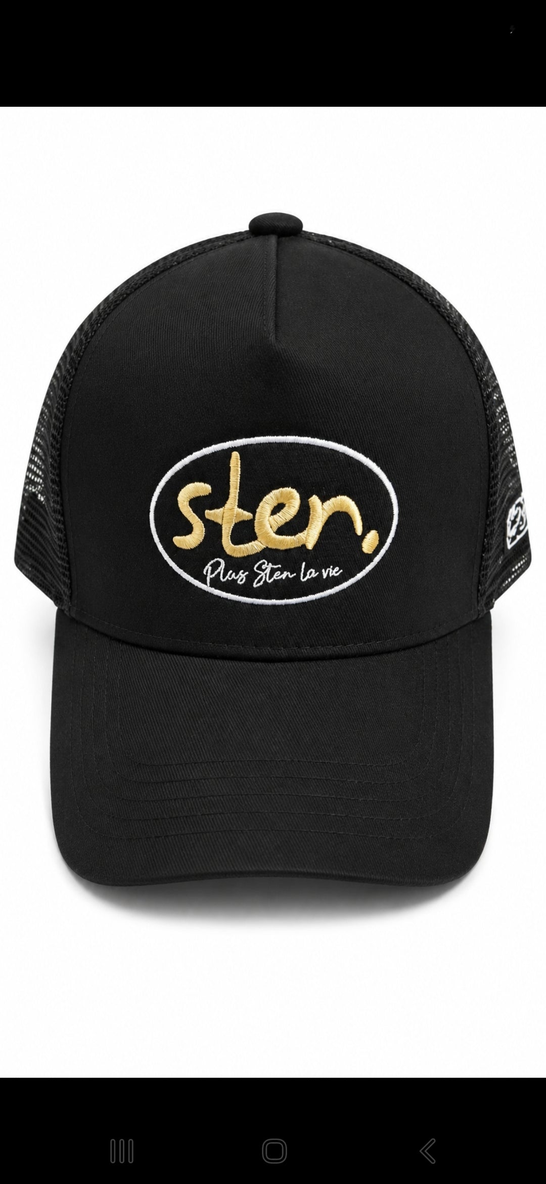 STEN- CASQUETTE STENO BLACKGOLD